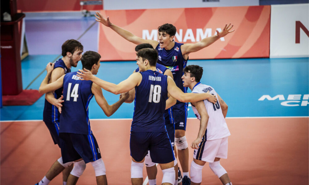 Voleibol, Italia venció a Argentina y sigue marcha en el Mundial Sub-21.  Bovolenta y Orioli son increíbles