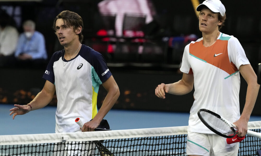 Jannik Sinner ed Alex de Minaur