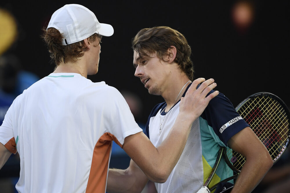 Jannik Sinner ed Alex de Minaur
