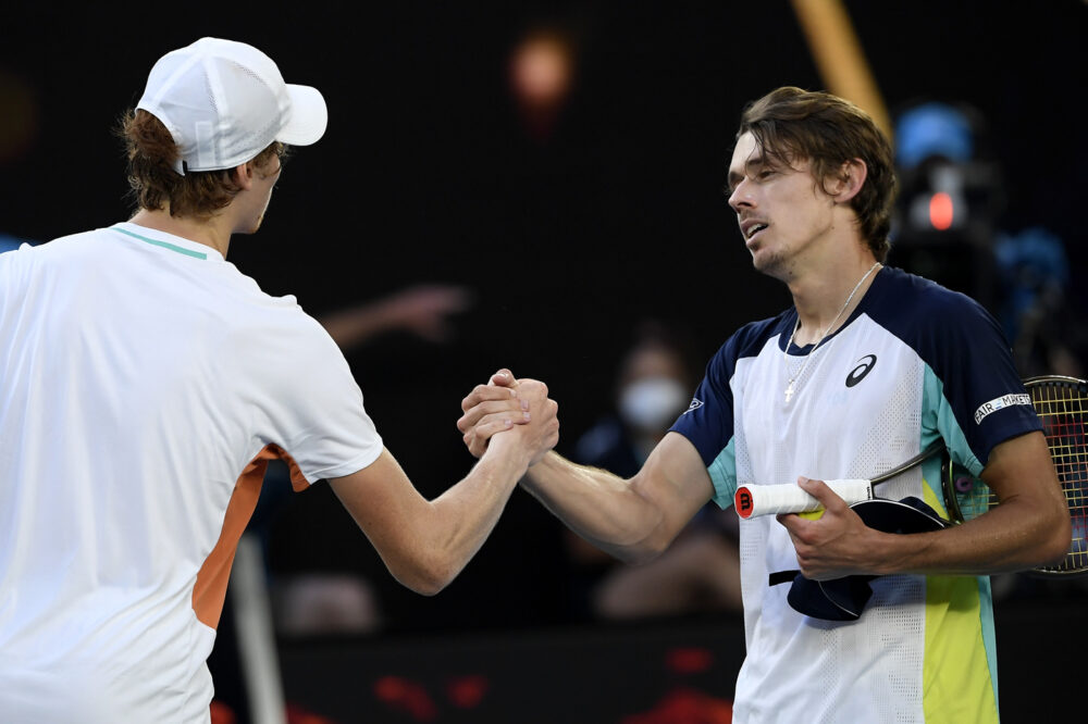 Jannik Sinner ed Alex de Minaur