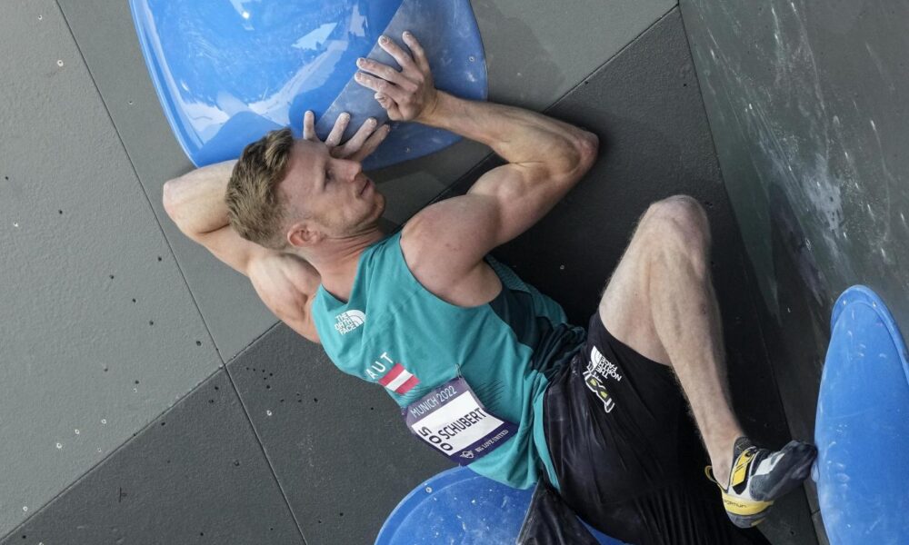 Jakob Schubert arrampicata