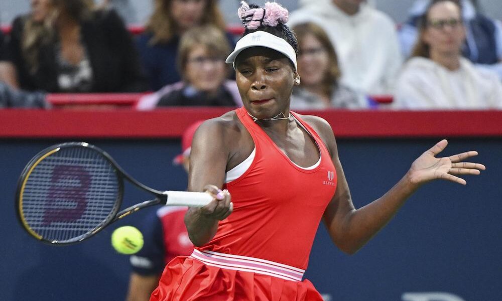 WTA Cincinnati: defeat and victory for Italy.  Hassan Kalinina and Venus Williams, and then the rain comes and blocks everything