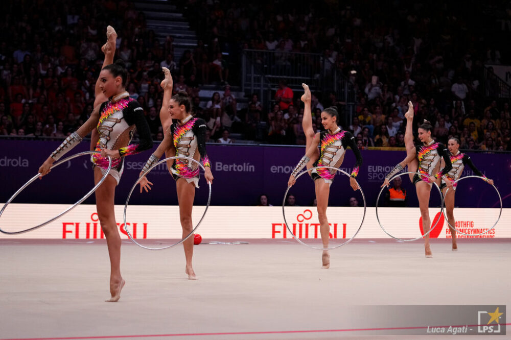 Italia ginnastica ritmica Farfalle