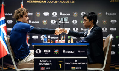 Magnus Carlsen, Praggnanandhaa