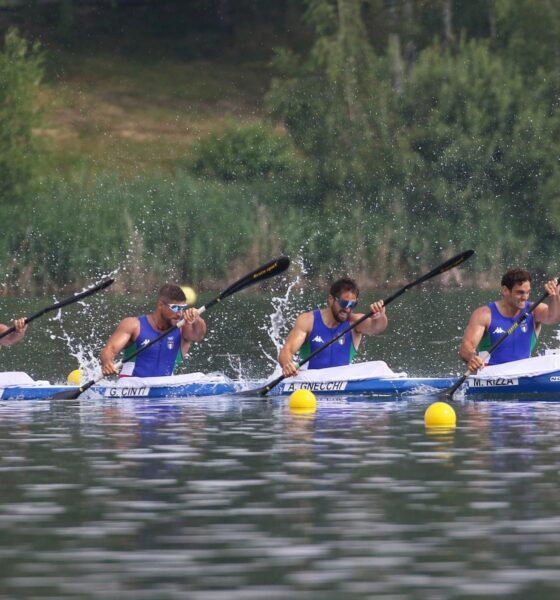 K4 500 maschile canoa velocità