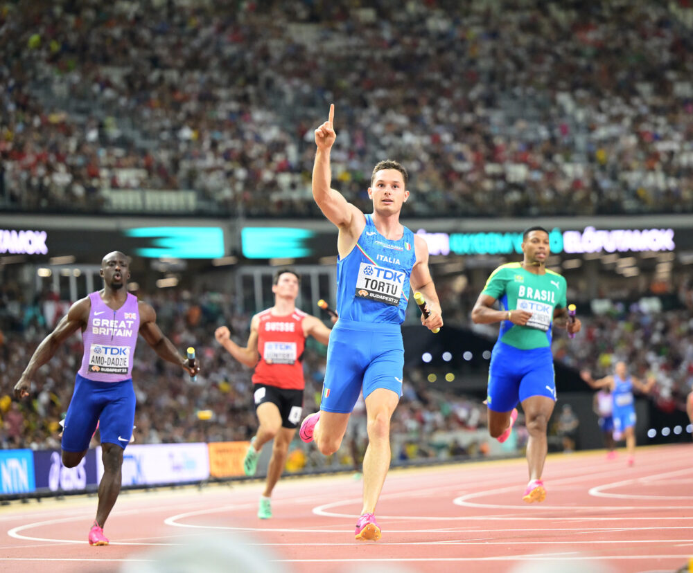 Filippo Tortu 4x100