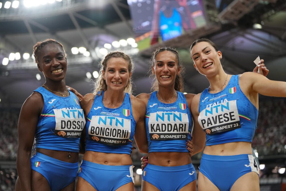 Italia 4x100 donne