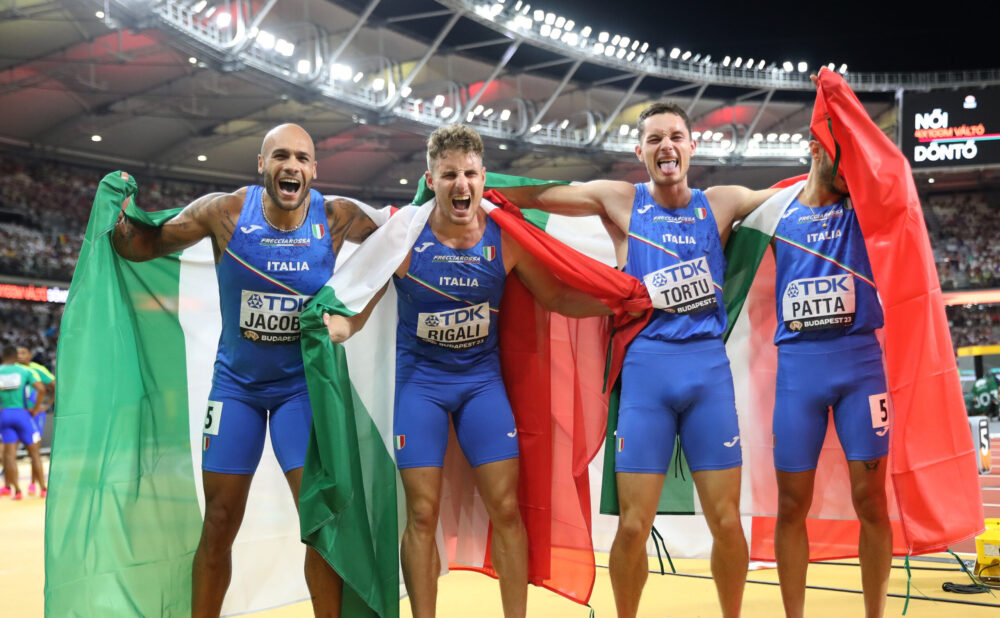 Italia 4x100 maschile