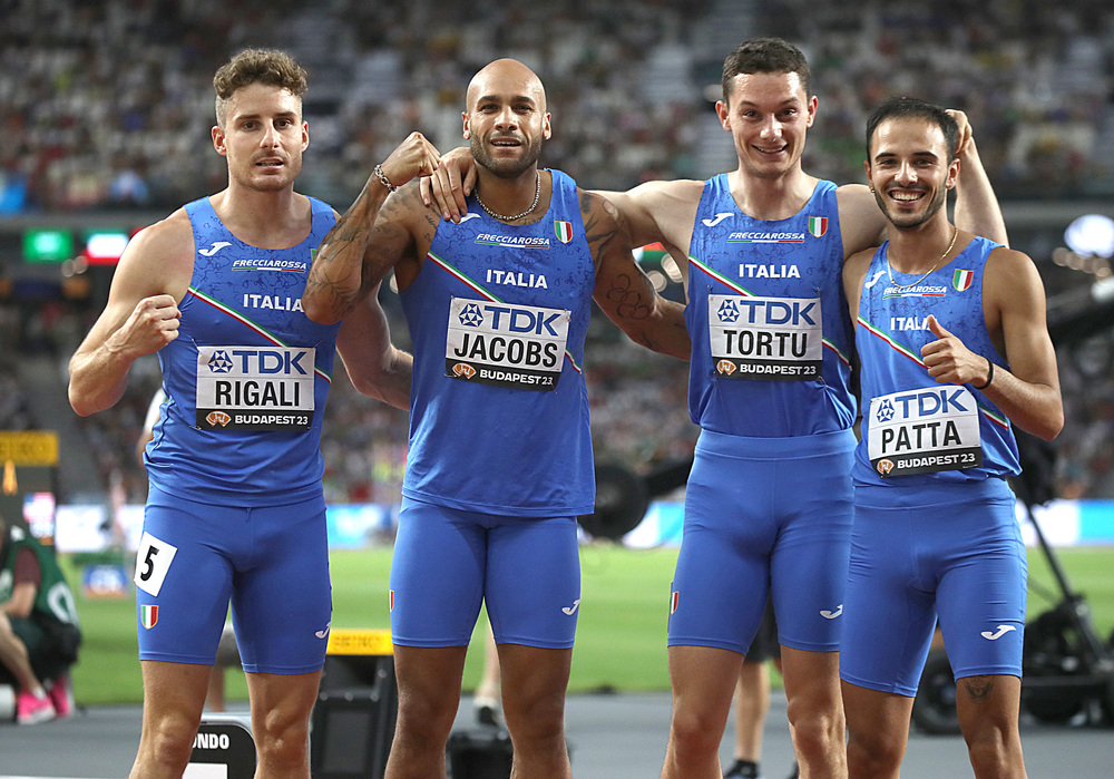 Italia 4x100 maschile