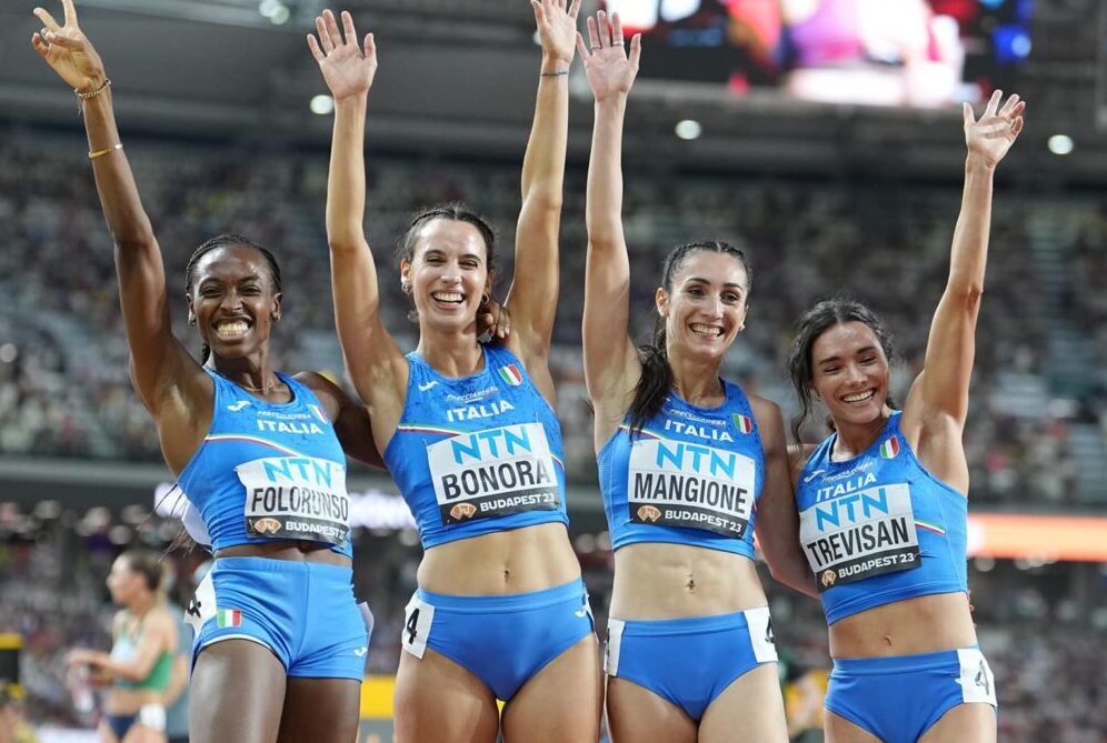 Italia 4x400 donne