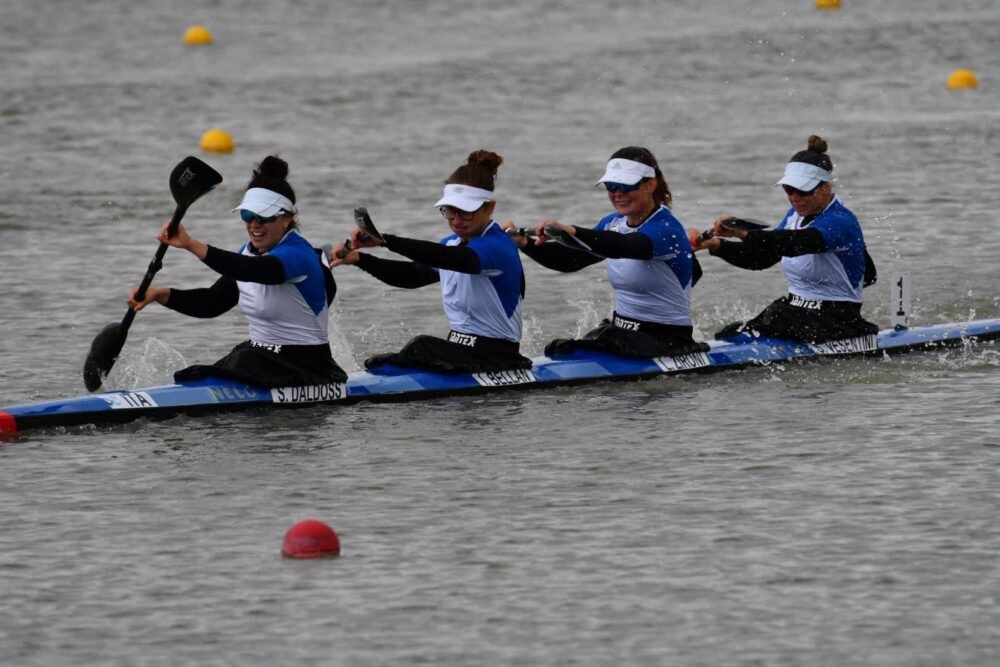 K4 500 femminile canoa velocità