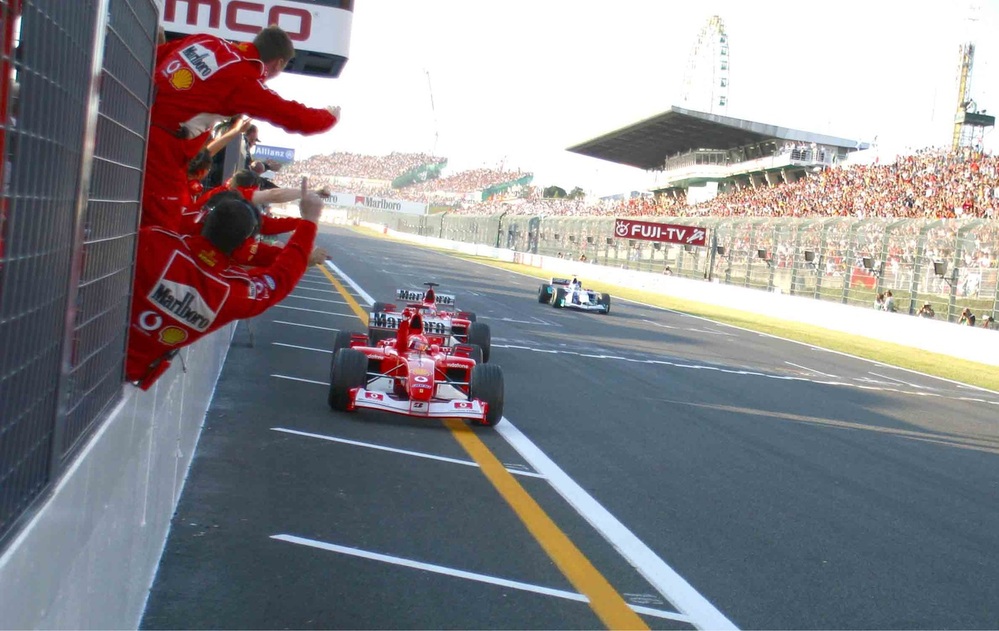 Michael Schumacher Ferrari 2002