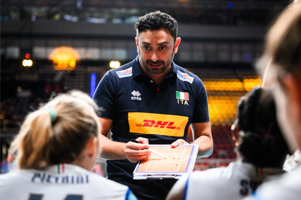 Volley, Davide Mazzanti: “Italia Polonia da pelle d’oca: partita da nervi tesi, serve concretezza”