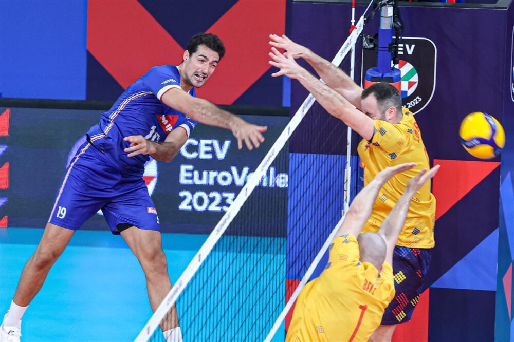 Francia Romania volley