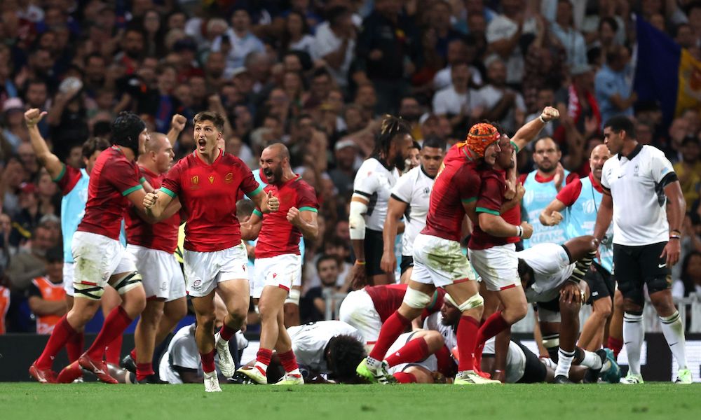 Rugby, Portugal assume a liderança do ranking mundial.  Fiji está nas quartas de final, mas desaba na classificação
