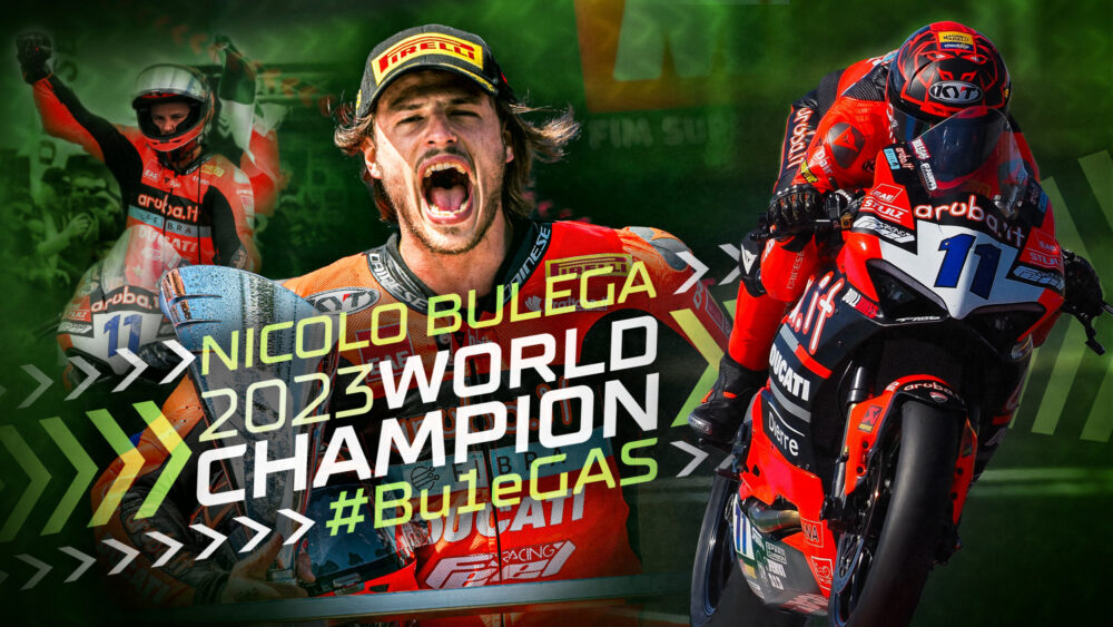 Superbike, Nicolò Bulega è campione del mondo Supersport 2023
