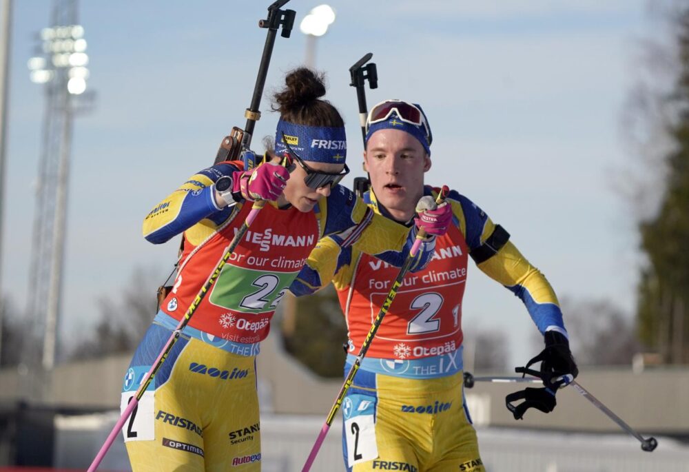 Biathlon, Svezia vittoriosa nella Single Mixed Relay a Oestersund. Italia undicesima