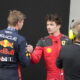 Charles Leclerc e Max Verstappen