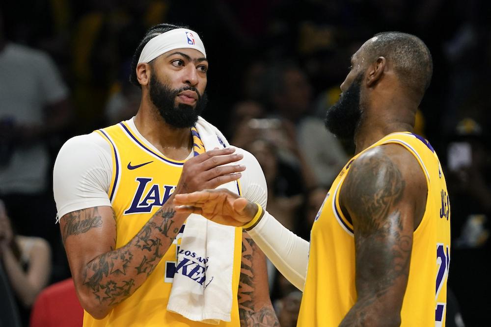 Anthony Davis e LeBron James
