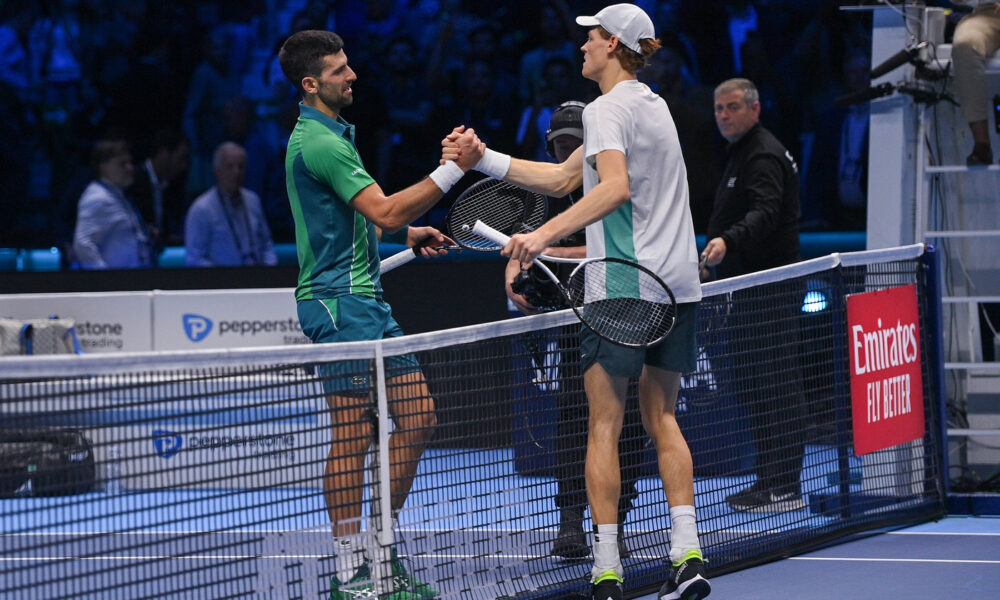 Jannik Sinner Novak Djokovic
