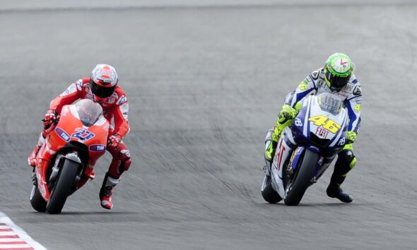 Casey Stoner Valentino Rossi