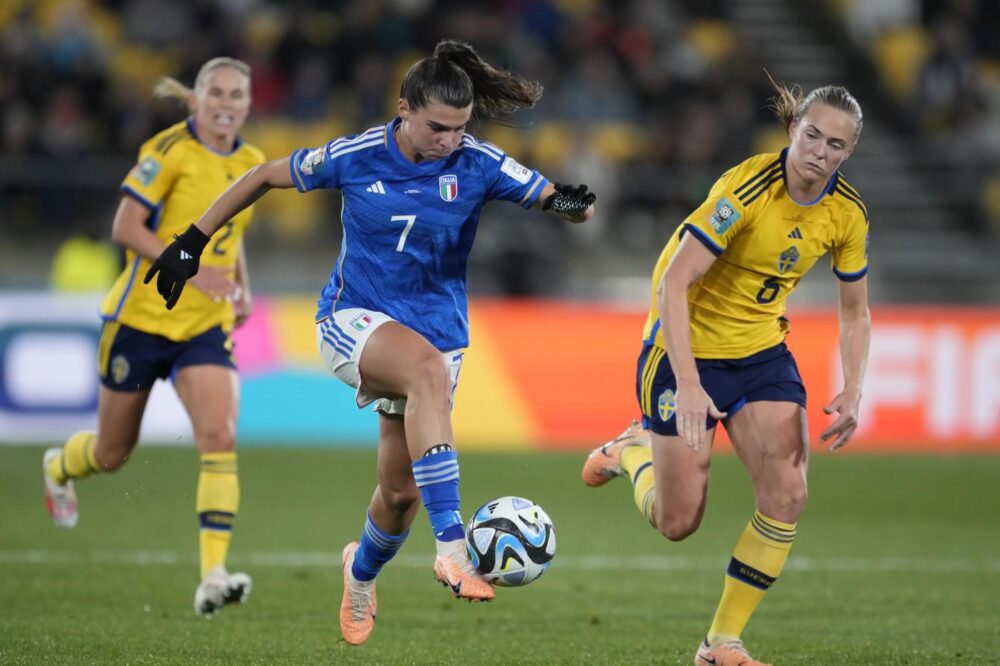 Cantore Italia calcio femminile