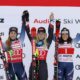 Goggia Brignone Shiffrin LaPresse