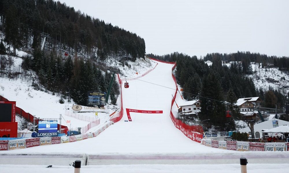 Pista sci Val Gardena LaPresse