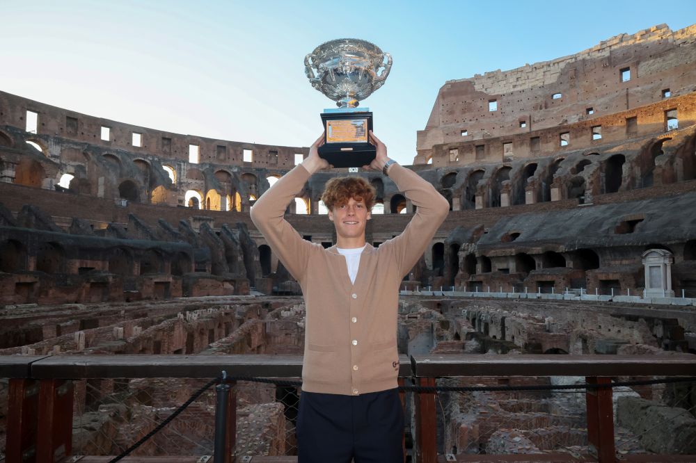 Jannik Sinner Colosseo