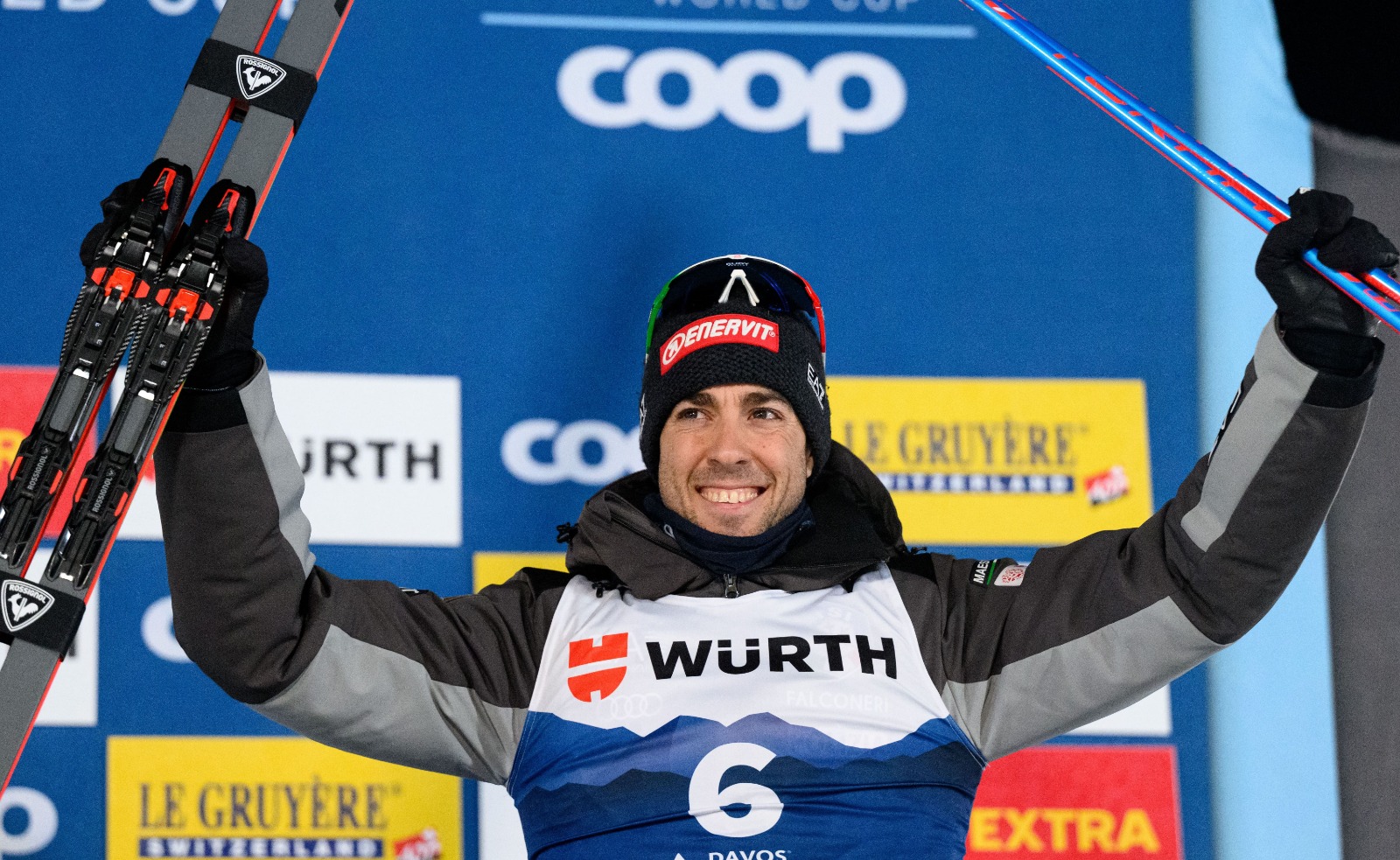 VIDEO Federico Pellegrino 3° nella sprint di Davos al Tour de Ski: primo podio italiano del 2024
