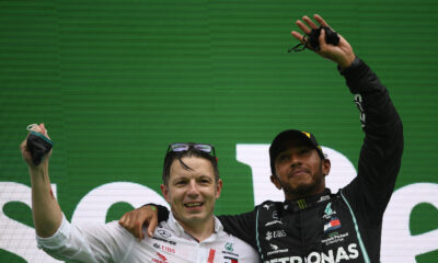 Lewis Hamilton e Peter 'Bono' Bonnington