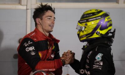 Charles Leclerc Lewis Hamilton