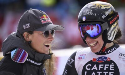 Federica Brignone e Sofia Goggia