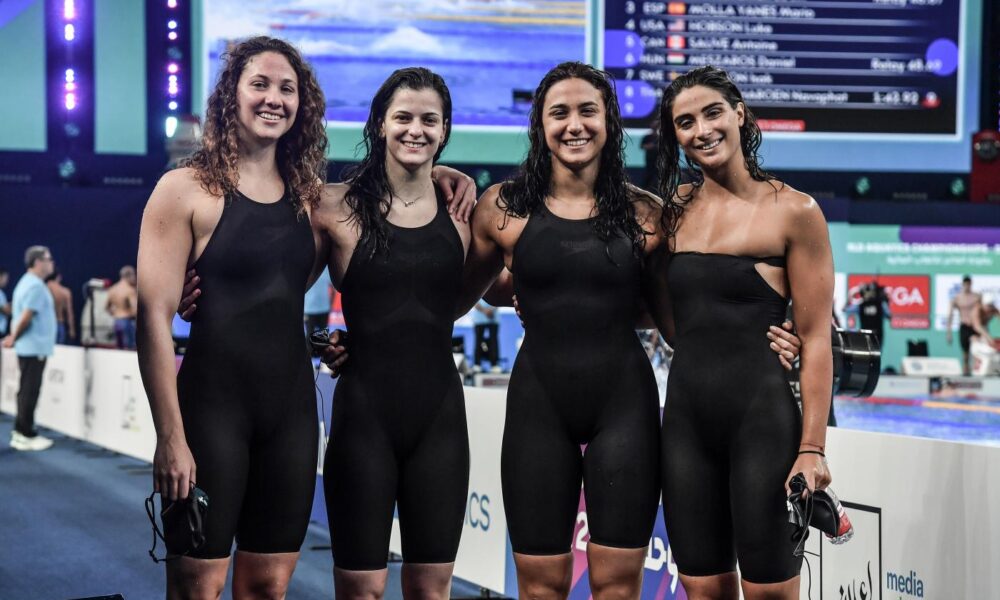 Staffetta femminile 4x100 sl