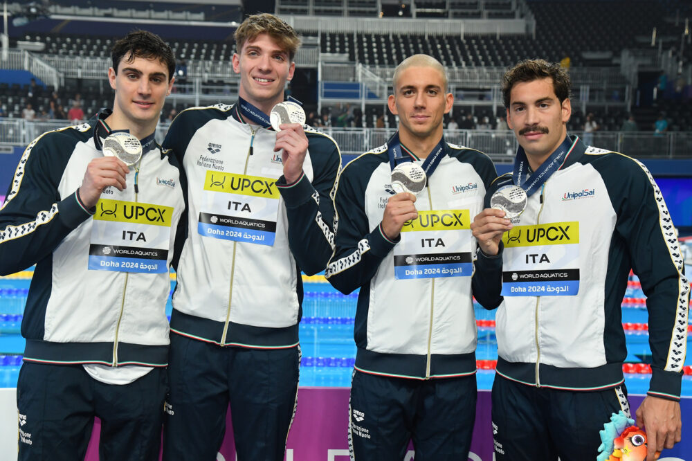 Staffetta 4x100 sl maschile