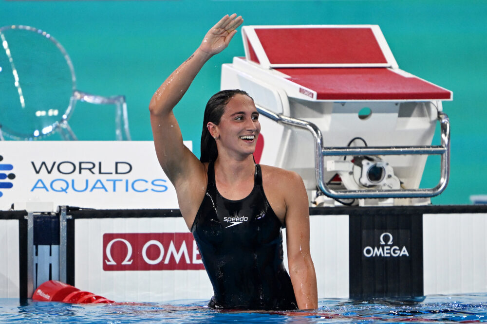 Nuoto, Simona Quadarella verso le Olimpiadi: “In gara non penso a Ledecky. Nel 2028 voglio esserci”
