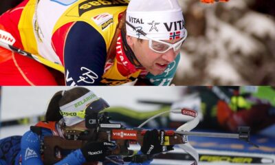 Ole Einar Bjoerndalen Darya Domracheva