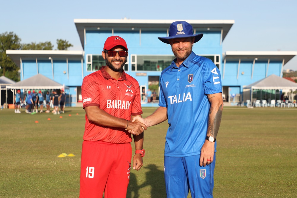 Italia-Bahrein cricket