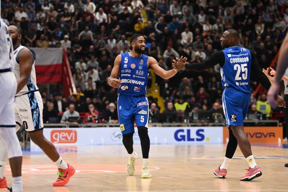 Basket Serie A, Brescia batte Tortona e rimane un’altra settimana in vetta alla classifica