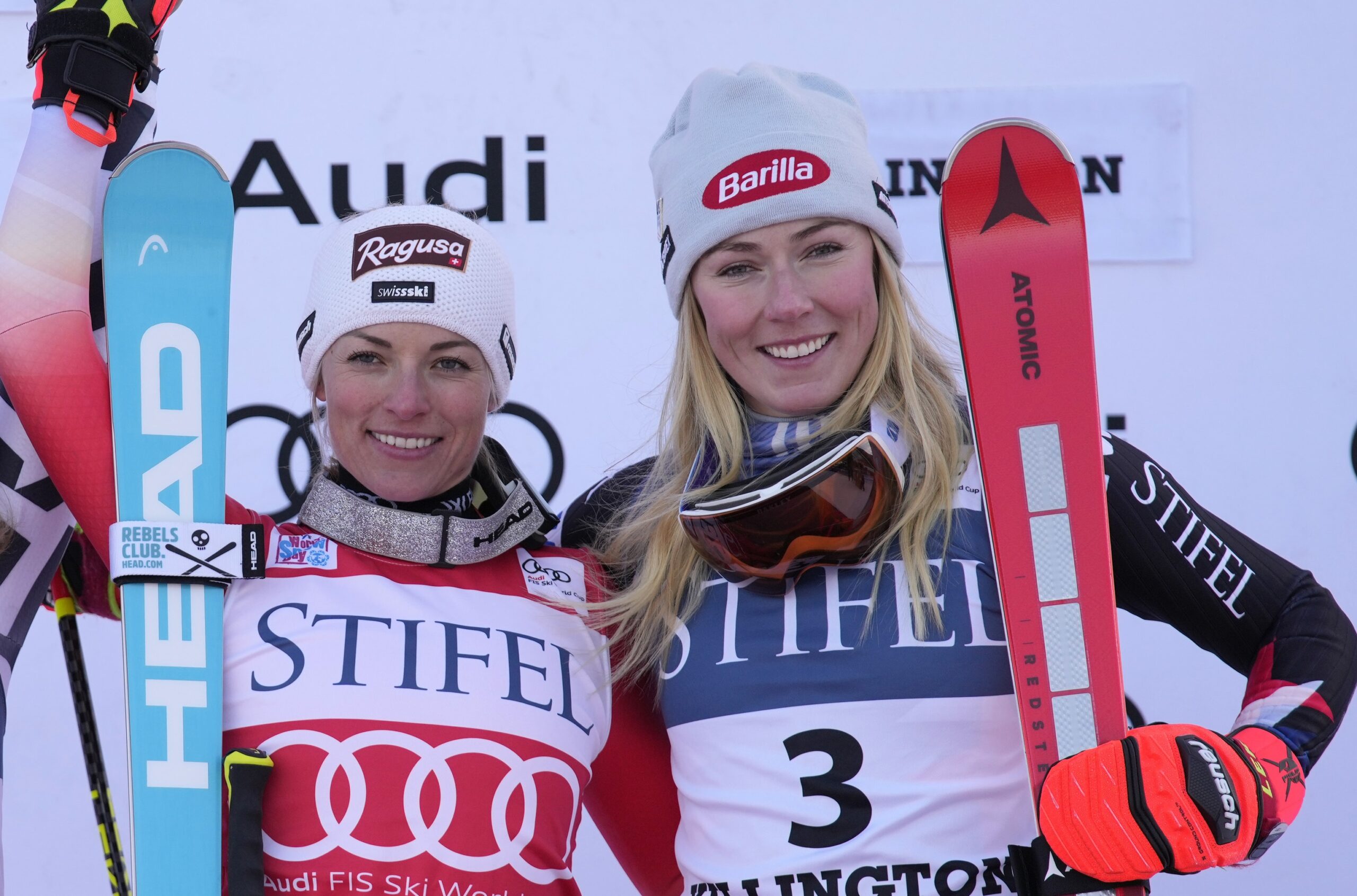 Lara Gut Mikaela Shiffrin