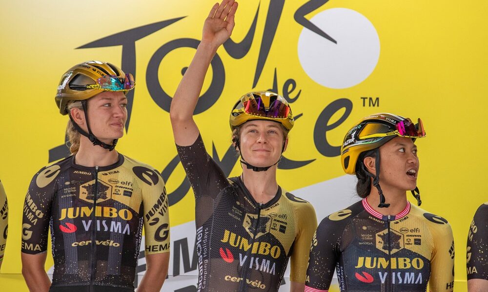 Amber Kraak in maglia Jumbo-Visma