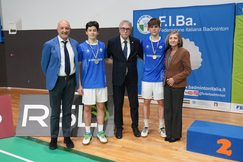 Badminton, Italian Junior 2024: Marco Danti e Simone Piccinin si fermano in finale nel doppio maschile