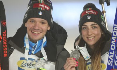 Lisa Vittozzi e Tommaso Giacomel