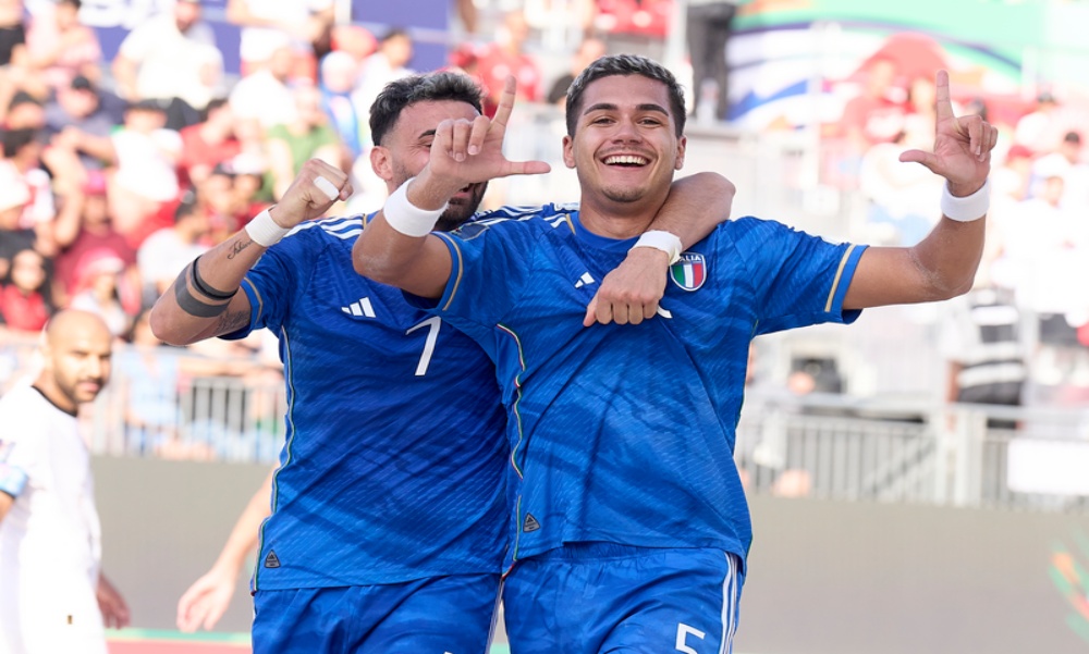 LIVE Italia Tahiti 3 2, Mondiali beach soccer 2024 in DIRETTA: Bertacca porta in vantaggio gli azzurri