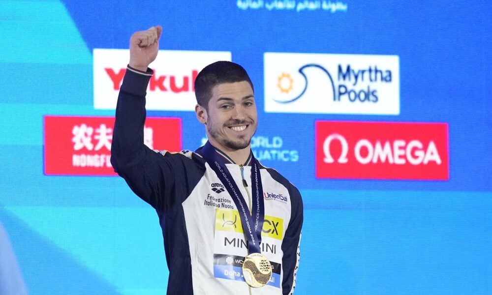 nuoto artistico-giorgio minisini-mondiali-lapresse