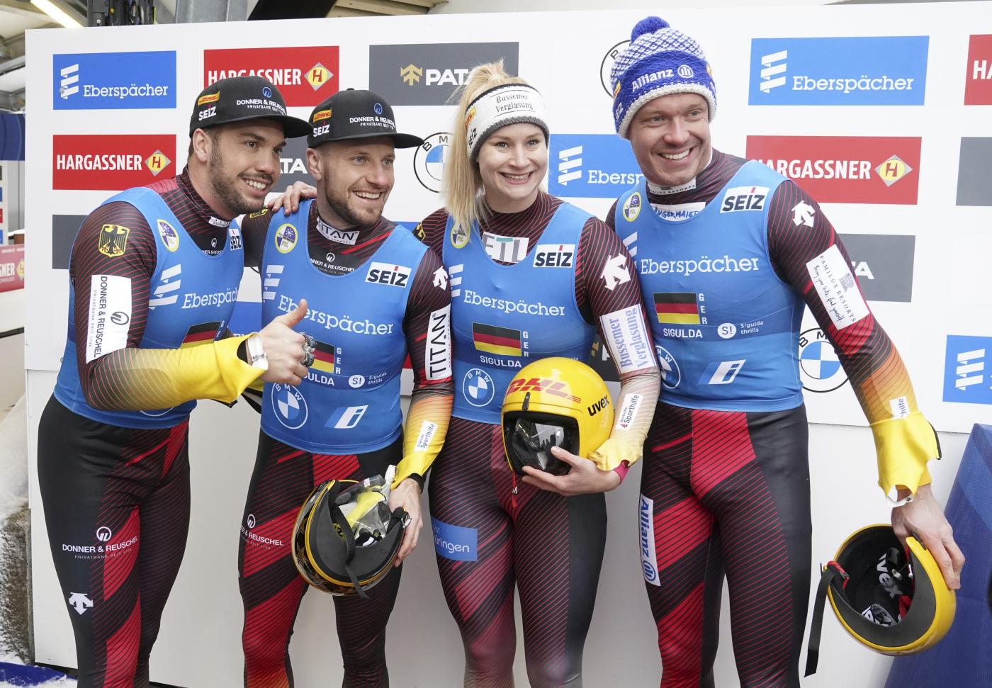 Slittino: la Coppa del Mondo si conclude con il team relay vinto dalla Germania a Sigulda. Italia quarta