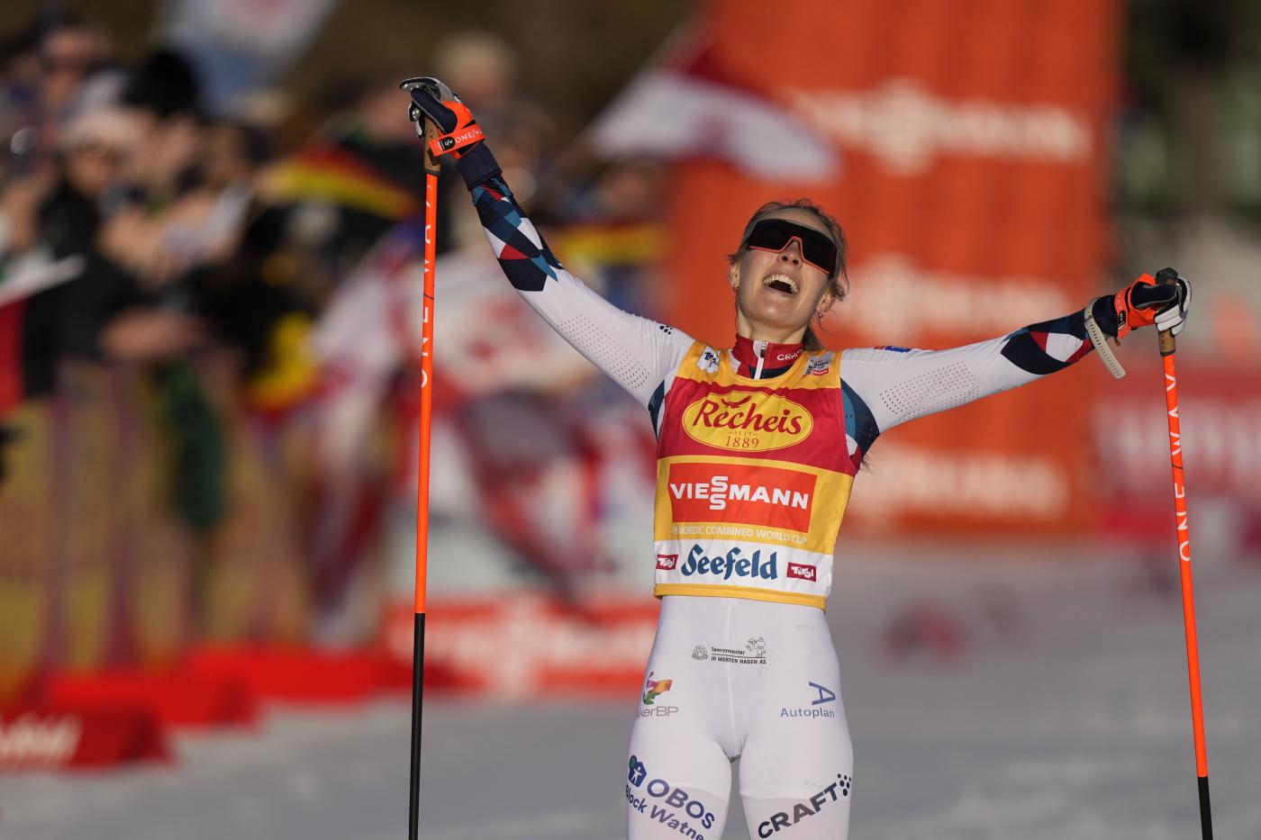 Combinata nordica femminile, Hagen vince in rimonta l’ultima Gundersen della stagione a Trondheim