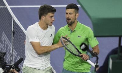 Luca Nardi, Novak Djokovic