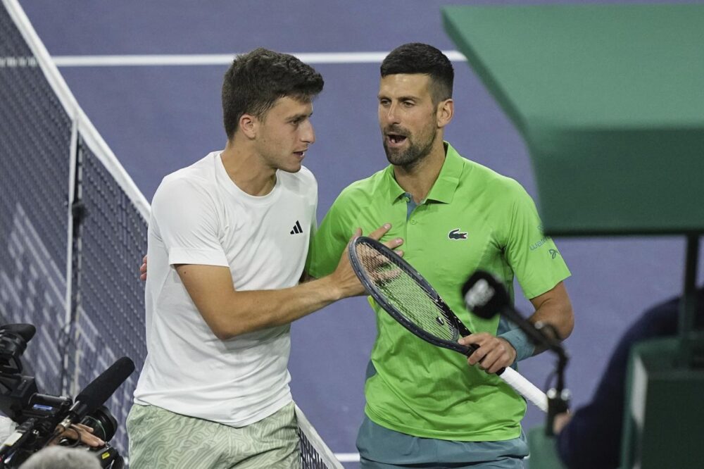 Luca Nardi, Novak Djokovic