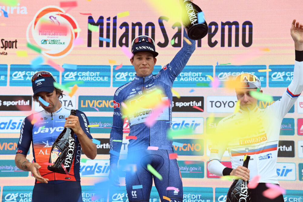 Podio Milano Sanremo